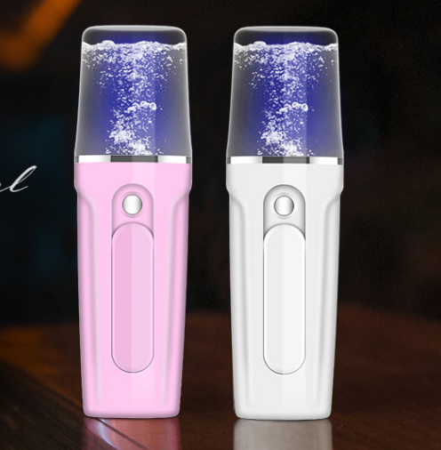 Nano Mist Skincare Sprayer with Power Bank - Deep Hydration & Emergency Charging