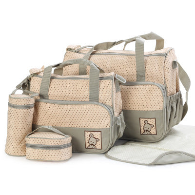 Premium Baby Diaper Bag Set: Perfect for Moms On-the-Go