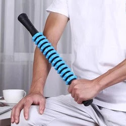 Bar Massage Yoga Roller: Adjustable Manual Massage for Muscle Recovery and Flexibility