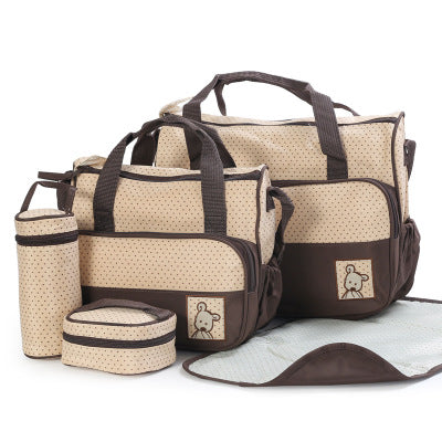 Premium Baby Diaper Bag Set: Perfect for Moms On-the-Go