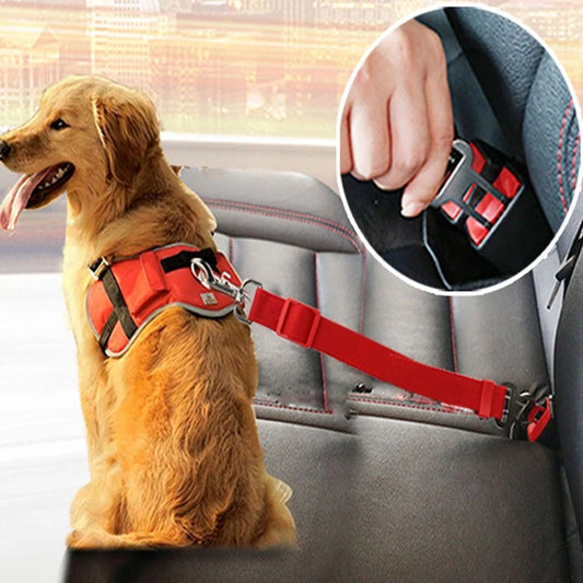 Telescopic Pet Seat Belt: Safe Travel for Your Furry Friend