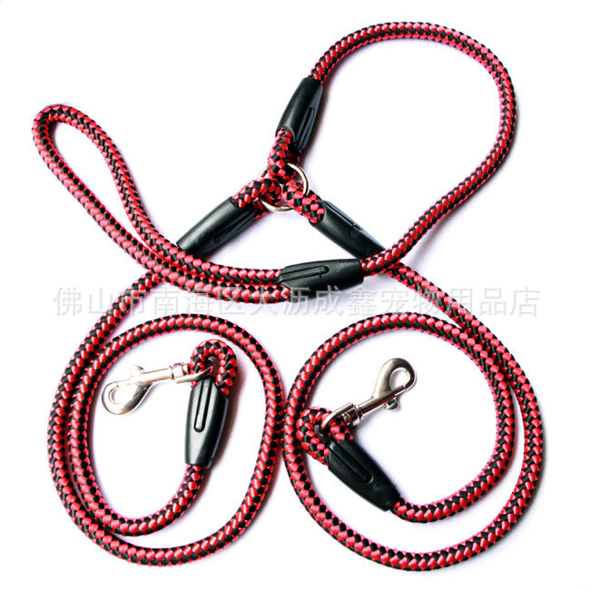 Dual Dog Leash: Strong, Reflective & Comfort-Grip - Perfect for Walks