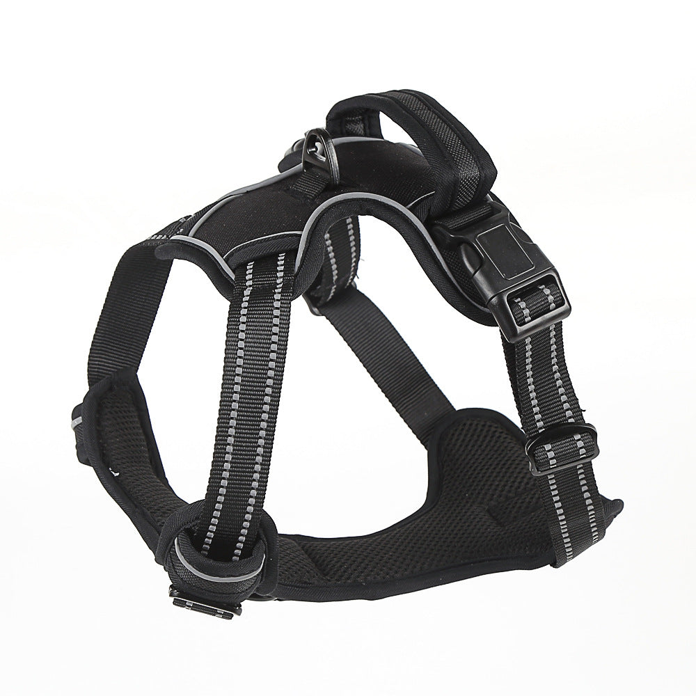 No-Pull Dog Harness: Breathable & Reflective for Safety