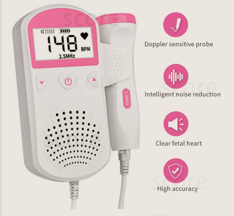 Home Fetal Heart Rate Monitor - Safe & Accurate Pregnancy Tool