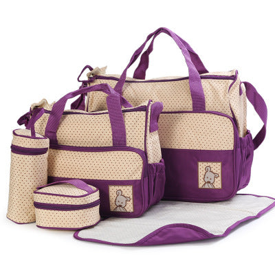 Premium Baby Diaper Bag Set: Perfect for Moms On-the-Go