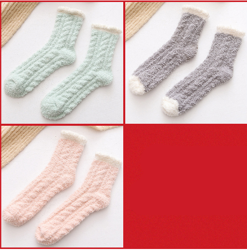 Cozy Women's Thermal Fluffy Socks