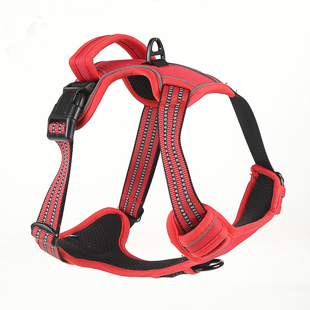 No-Pull Dog Harness: Breathable & Reflective for Safety