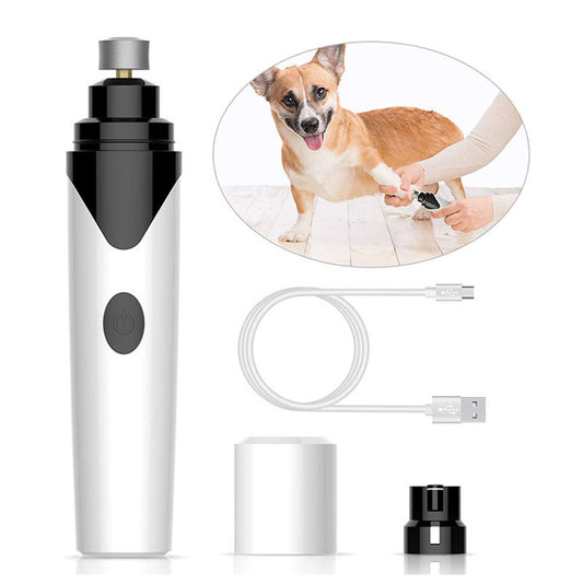 Quiet Electric Pet Nail Grinder: Easy & Painless