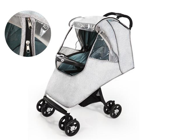 All-Season Baby Stroller Cover: Warm & Rainproof