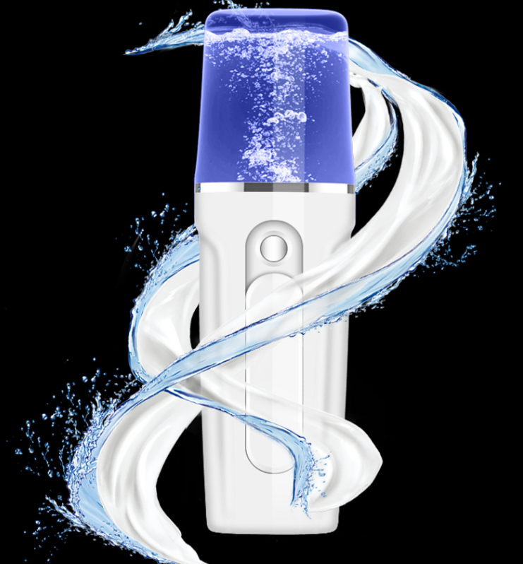 Nano Mist Skincare Sprayer with Power Bank - Deep Hydration & Emergency Charging