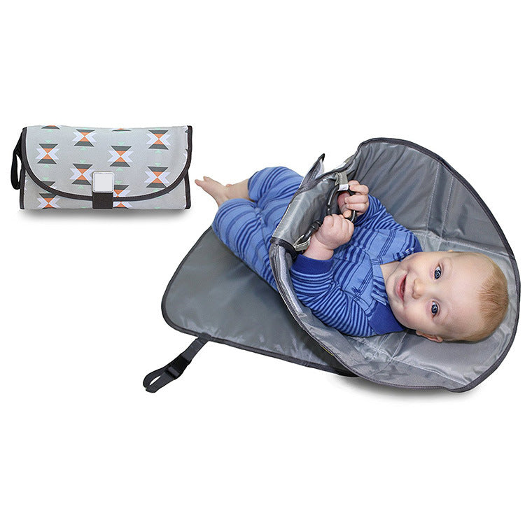 Multi-Use Diaper Changing Pad Clutch - Portable & Convenient