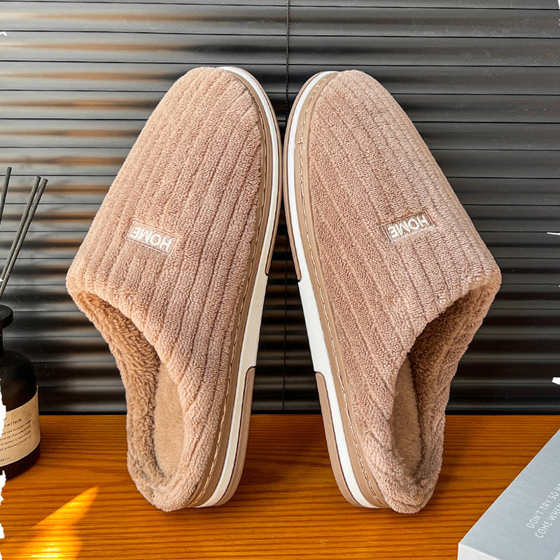 Ultra-Soft Winter Plush Home Slippers for Women – Comfy Fur-Lined Indoor Shoes