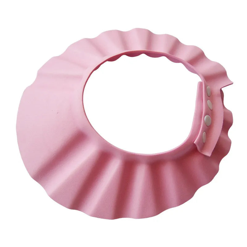 Baby Safe Shampoo Shower Cap - Gentle Hair Wash Protector