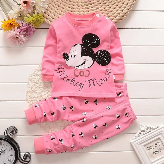 Shop Now: Adorable Cotton 2PC Baby Girl Clothes Set