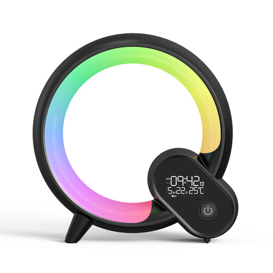 Smart Q Light Sunrise Alarm Clock with Bluetooth and Colorful Atmosphere Lighting