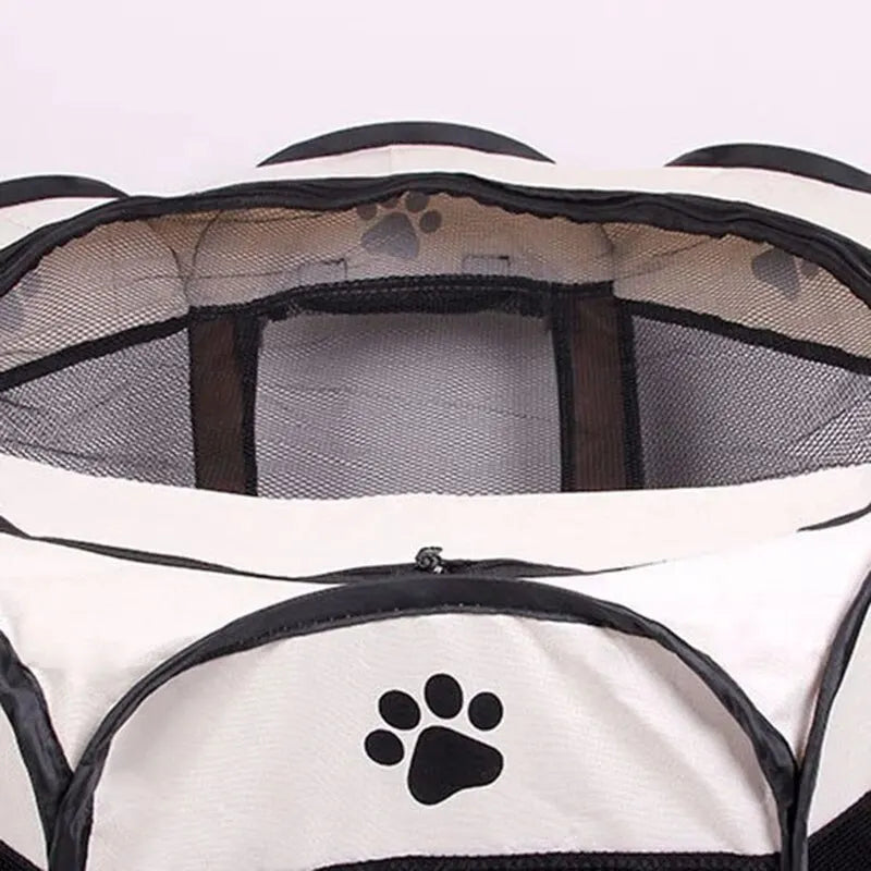 Portable Pet Tent for Large Dogs & Cats - Easy Setup