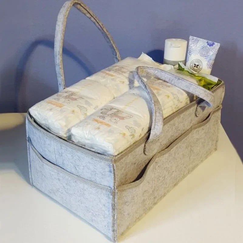 Versatile Baby Diaper Caddy: Perfect for On-the-Go Parents