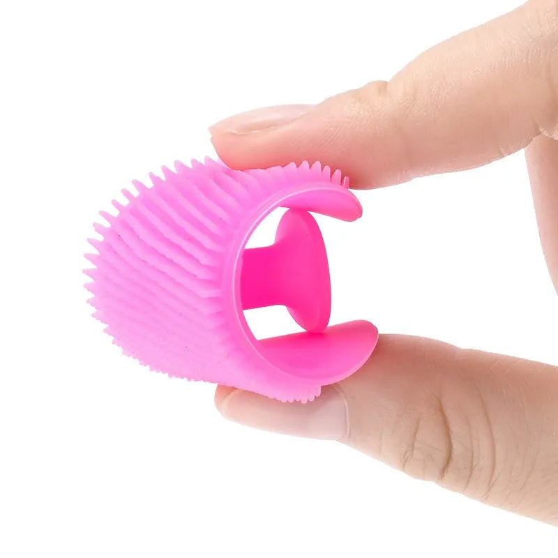 Gentle Silicone Shampoo Brush for Babies & Kids - Safe & Soft Hair Care