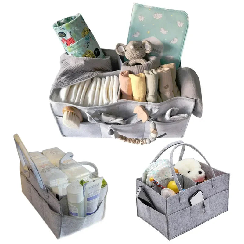 Versatile Baby Diaper Caddy: Perfect for On-the-Go Parents