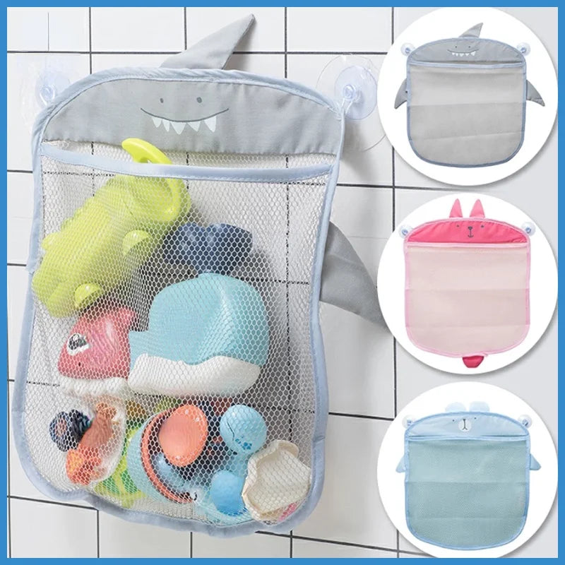 Duck & Frog Bath Toy Storage Bag - Cute, Durable & Organizing