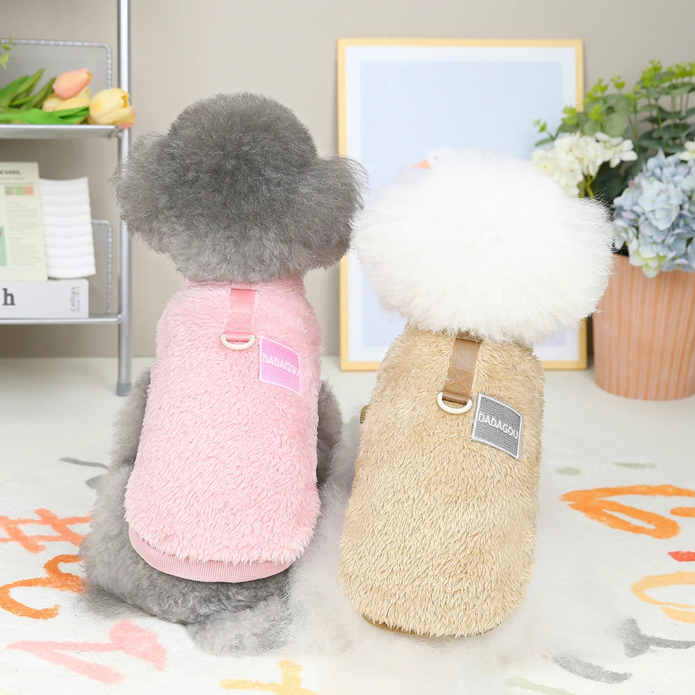 Cozy Fleece Dog & Cat Vests - Perfect Winter Warmth