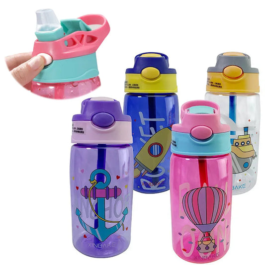 Cartoon Sippy Cup for Kids: Leakproof & Fun, Perfect for On-the-Go