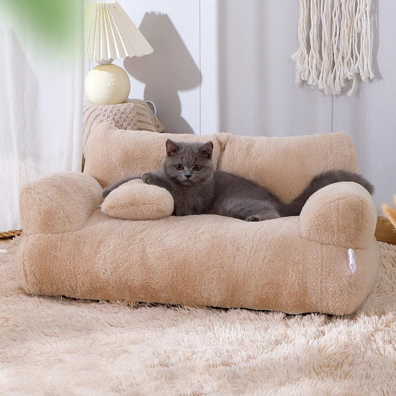 Super Soft Luxury Cat Bed: Perfect for Cats & Small Dogs