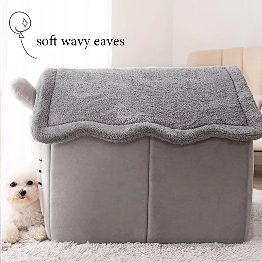 Comfy Foldable Pet Bed: Perfect for Cats & Dogs