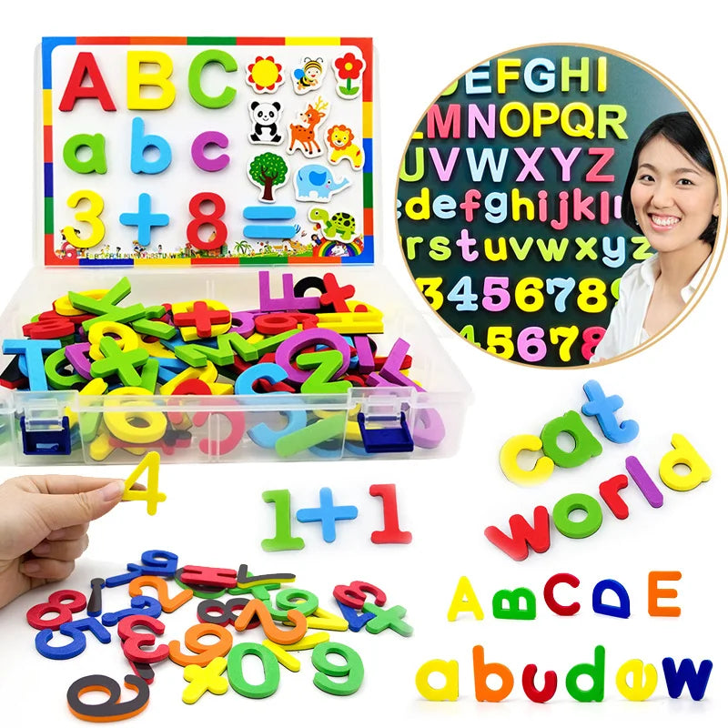 Magnetic Alphabet Letters Set - Fun Learning for Kids